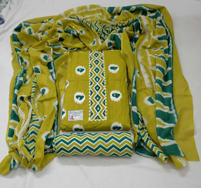 Shree paras creation Pure Cotton Floral Print, Printed Salwar Suit Material