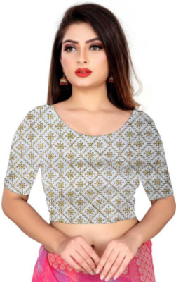 HouseOfCommon Silk Blend Embroidered Blouse Material