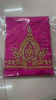 AITRIFashion Art Silk Embroidered Blouse Material