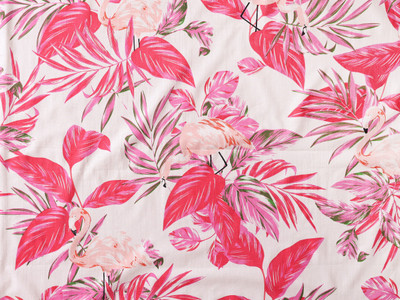 Ravaiyaa - Attitude Is Everything Pure Cotton Floral Print Multi-purpose Fabric