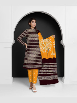 FlexFeb Viscose Rayon Printed Salwar Suit Material