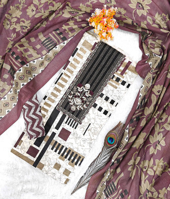 Zubeda Fashion Pure Cotton Printed Salwar Suit Material
