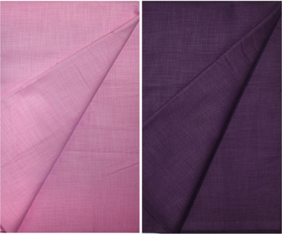 KUNDAN SULZ GWALIOR Cotton Blend Self Design Shirt Fabric