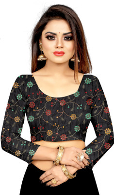 Queenswear Creation Pure Silk Solid Blouse Material