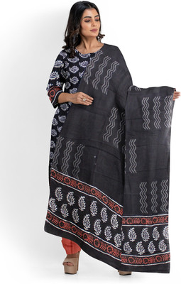 Garvi Gurjari Pure Cotton Self Design Salwar Suit Material