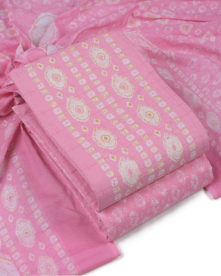 Sun Fashion And Lifestyle Cotton Blend Printed Salwar Suit Material