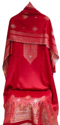 mega fashion studio Wool Embroidered Salwar Suit Material
