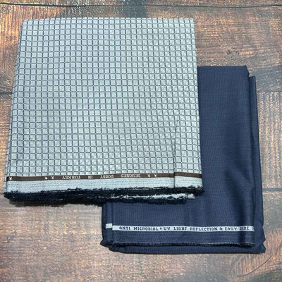 Raymond Pure Cotton Solid Shirt & Trouser Fabric