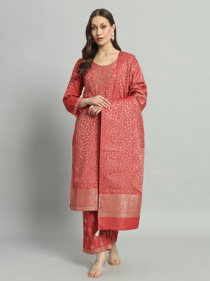 HouseOfCommon Wool Self Design Kurta & Palazzo Material