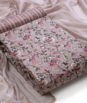Clemira Cotton Blend Floral Print Salwar Suit Material