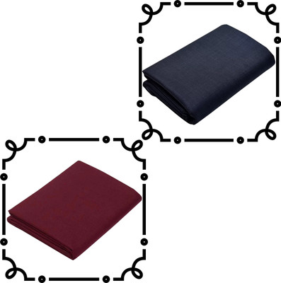 kalhari Cotton Blend Solid Shirt & Trouser Fabric