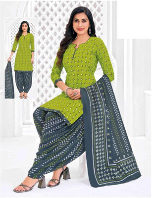 Pranjul fashion limit Pure Cotton Printed Kurta & Churidar Material