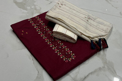 krishna boutique Pure Cotton Printed Salwar Suit Material
