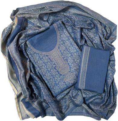 EJS Wool Printed Salwar Suit Material