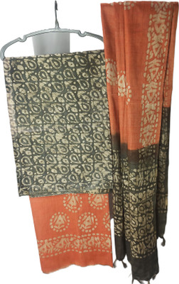 HAIDER ALI AND SONS Cotton Blend Printed Salwar Suit Material