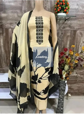 Menaa Cotton Blend Solid Salwar Suit Material