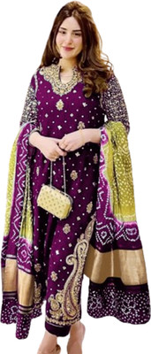 Gangotri Georgette Embroidered Salwar Suit Material