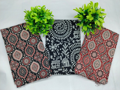 MTA COLLECTION Pure Cotton Printed Blouse Material