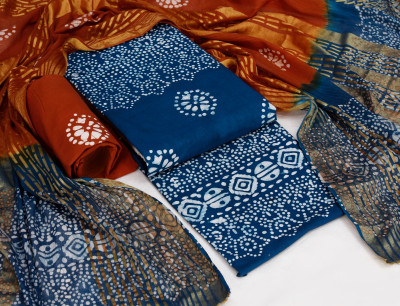 EXONIC Pure Cotton Printed Salwar Suit Material