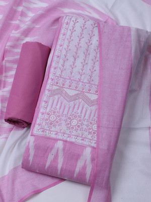 Meena Bazaar Cotton Blend Printed Salwar Suit Material