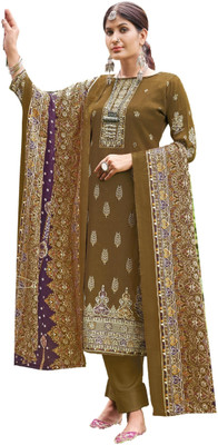 Rosniya Wool Printed Salwar Suit Material