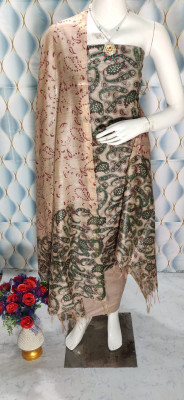 MOHEY DESI Silk Blend Printed Kurta & Churidar Material