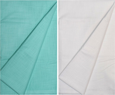 KUNDAN SULZ GWALIOR Cotton Blend Self Design Shirt Fabric