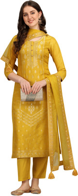 ARISHTA Art Silk Self Design Kurta & Churidar Material