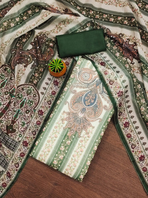 Sindharat Fashion Organza Printed Salwar Suit Material