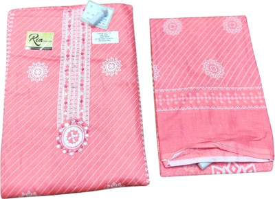 PalSaree Cotton Blend Embroidered Multi-purpose Fabric