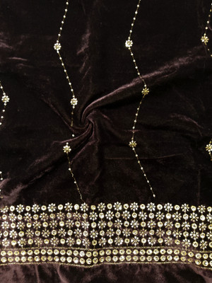 Durga Velvet Solid Blouse Material