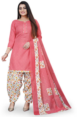 Pihu Creation Printed Kurta, Patiala & Dupatta Set