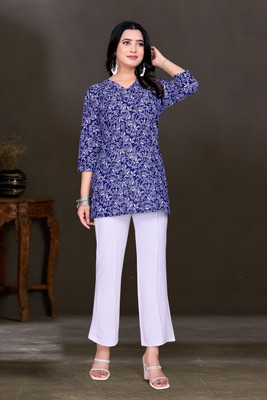 RDM Pure Cotton Printed Kurta & Palazzo Material