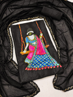 darshna Crepe Printed Salwar Suit Material