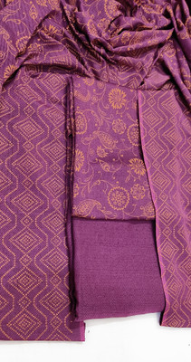 ACE COLLECTION Wool Printed Salwar Suit Material