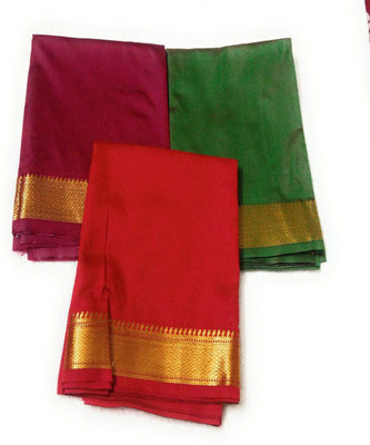 Cotton colors Cotton Silk Solid Blouse Material
