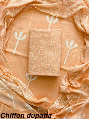 Eddika Pure Cotton Washed/Ombre Salwar Suit Material