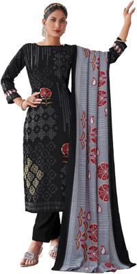 Rosaniya Wool Printed Salwar Suit Material