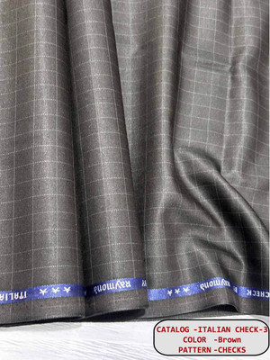 Raymond Viscose Rayon Self Design Trouser Fabric