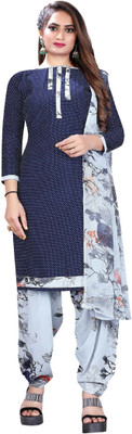 Jevi Prints Crepe Printed Salwar Suit Material