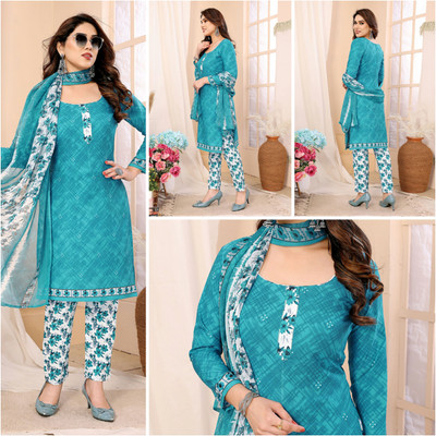 Kashvi Crepe Printed Salwar Suit Material