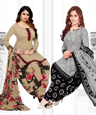 mahakali Crepe Printed Salwar Suit Material