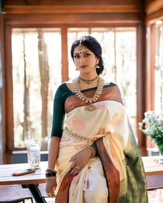 PITHAVADIWALA Pure Silk Solid Blouse Material
