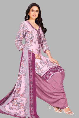 SHREE JEENMATA COLLECTION Printed Kurta, Patiala & Dupatta Set