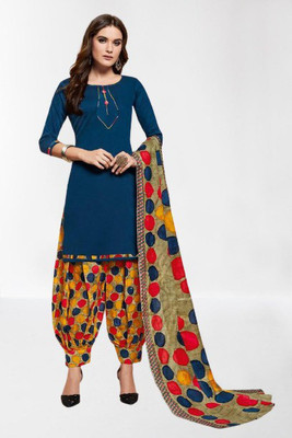 The Jazzbaat Crepe Paisley Salwar Suit Material