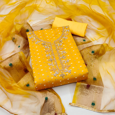 Kimisha Modal Embellished Salwar Suit Material