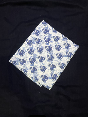 UNSTITCHEDCOLLECTION Cotton Blend Printed Kurta & Palazzo Material