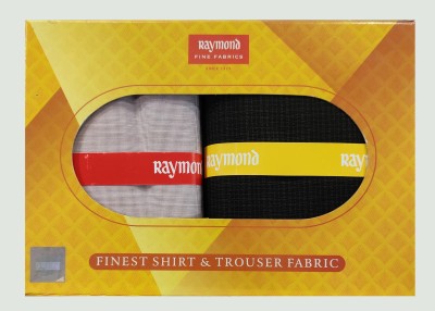 Raymond Cotton Blend Checkered Shirt & Trouser Fabric