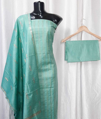 Aamir Fashion Textile Cotton Silk Self Design Salwar Suit Material