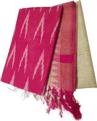 Manikant Handloom Cotton Blend Printed Suit Fabric